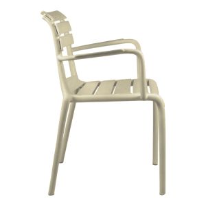Chair Almea pp cappuccino 58x56x82cm