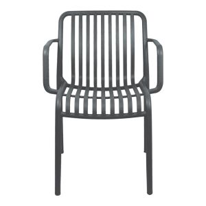 Chair Zoi pp in anthracite 55.5x57.5x79cm