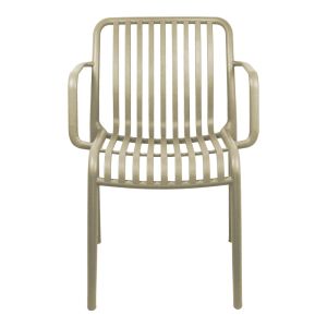 Zoi pp chair in cappuccino 55.5x57.5x79cm