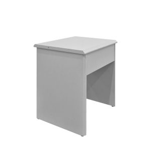 Тоалетка Larnia с огледало и табуретка бяла 65x40x142см