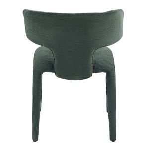 DINING CHAIR BIEN HM18361.04 GREEN FABRIC 49.5X55.5X76CM.