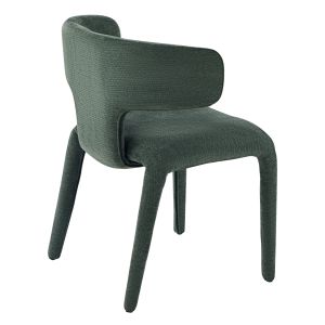 DINING CHAIR BIEN HM18361.04 GREEN FABRIC 49.5X55.5X76CM.