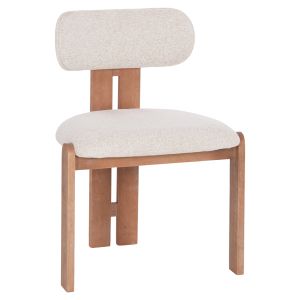 Dining chair Karvo HM18252.01 fabric color beige - beech wood 57X50X79ВСМ.