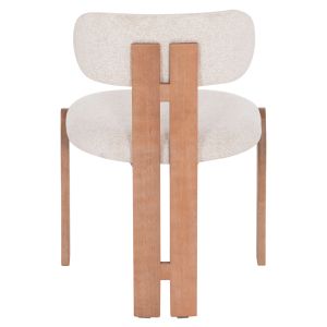 Dining chair Karvo HM18252.01 fabric color beige - beech wood 57X50X79ВСМ.