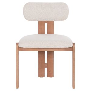 Dining chair Karvo HM18252.01 fabric color beige - beech wood 57X50X79ВСМ.