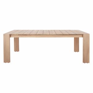 Трапезарна маса Filem HM6450 акациево дърво в светъл естествен цвят 220X100X75 см.