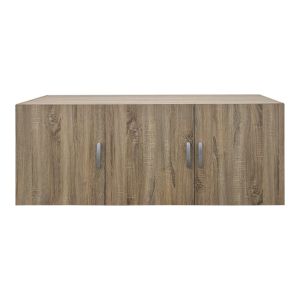 Трикрилен гардероб Alvia sonoma 150x51x60см
