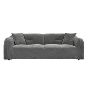 Триместен диван Junoa HM3333.01 сив плат 228X89X74ВСМ.