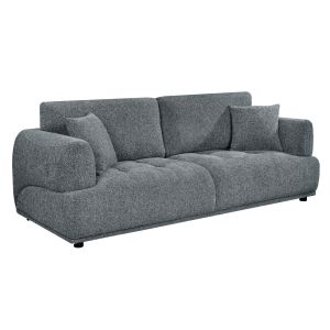 Триместен диван Structo HM3329.01 сив плат 227X94X88ВСМ.