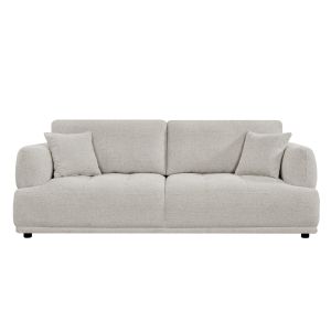 Триместен диван Structo HM3329.02 светло бежов плат 227X94X88ВСМ.