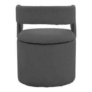 Cocon Bold armchair, anthracite, fabric, 58x58x80cm
