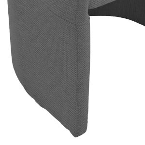 Cocon Bold armchair, anthracite, fabric, 58x58x80cm