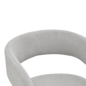Cocon Bold armchair, gray-beige, fabric, 58x58x80cm