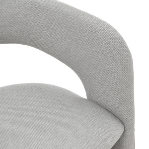Cocon Bold armchair, gray-beige, fabric, 58x58x80cm