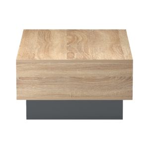 Холна маса Dekost в цвят сонома-антрацит 105x50x32см