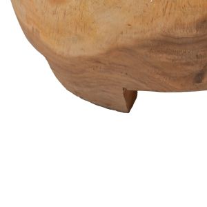 Холна маса от дърво Terra suar в естествен цвят D60x36см