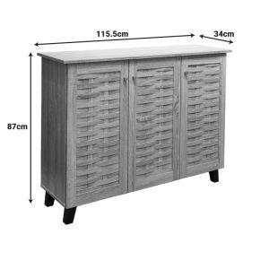 Шкаф за обувки Mantam 16 чифта sonoma 115.5x34x87см
