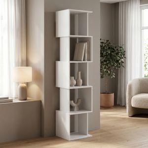 Бяла библиотека Cubik 35X30X161СМ