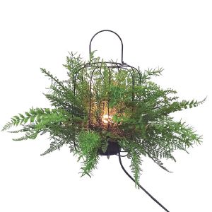 Висящо растение с лед светлина на метална база - Φ50X38CM 8/BOX (hanging Fingers)