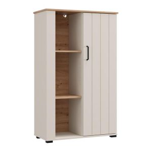 Showcase Lambeth 2K1V 127 cashmere-artisan oak 80X36X127CM