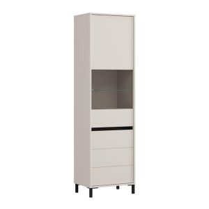 Showcase Marron 1K VS1 193 cashmere-black matte 55X40X193CM