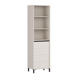 Showcase Marron 1K1V Pop 193 cashmere-black matte 55X40X193CM