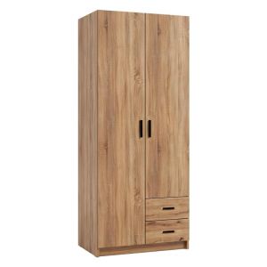 Гардероб Prime 2K Kf в цвят Artisan Color 80X52X205 см