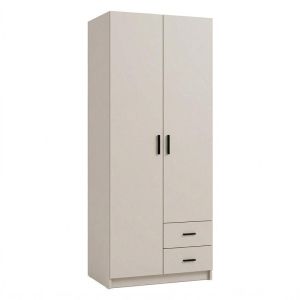 Гардероб Prime 2K Kf в цвят кашмир 80X52X205СМ