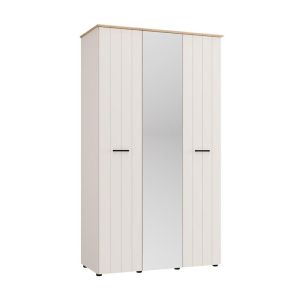 Гардероб с огледало Lambeth 3K1O H207 кашмир-артизън дъб цвят 120X54X208СМ