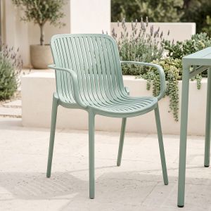 Garden chair Teragi, Pp, with Uv protection, mint, 59X57X82CM