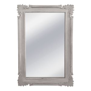 Wooden mirror, aged grain - 60X3.5X90CM 4/BOX