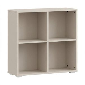 Етажерка за книги Smart 4P, цвят кашмир, 74X25X76 см