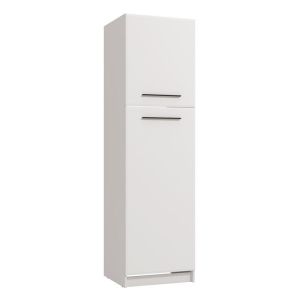 Kitchen cabinet Amelia BD60 Uf white-white glossy color 60X58X215CM