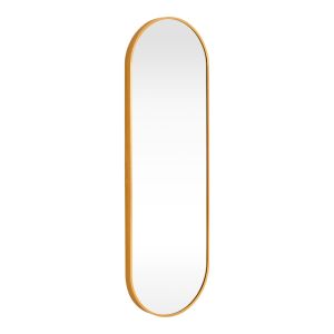 Albere mirror, gold, aluminum, 40X4X120 cm