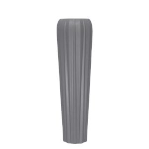 Подова ваза сива керамика на линии - 16.5X58CM 1/6KIB