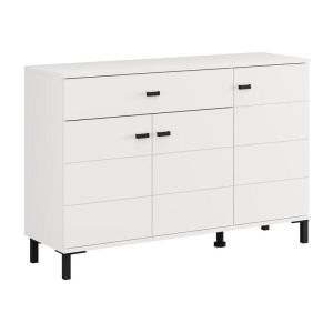 Скрин Salamis 115 3K1F3V бял цвят 116X35X78СМ