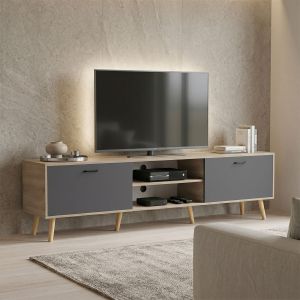 Тв шкаф Gorna сонома-антрацит 180X35X48.6СМ