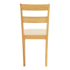 Dallan chair rubber wood in natural color 40X47.5X89CM