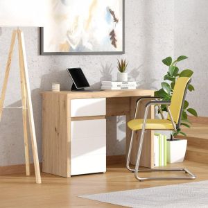 Бюро Diofant 1F1V Lp Artisan - бял цвят 98X45X74СМ