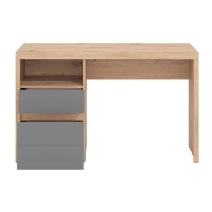 Бюро Hipatia 2F Lp Artisan - графитно сиво, 127X51X77СМ