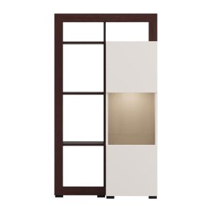 Argyll 1K 1VS Op 138 dark oak Taylor display cabinet 77X35X138CM