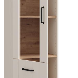 Showcase Lambeth 1K VS1 191 cashmere-artisan oak 50X36X191CM