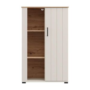 Showcase Lambeth 2K1V 127 cashmere-artisan oak 80X36X127CM