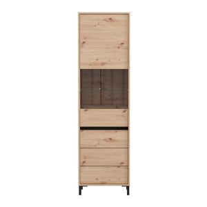 Showcase Marron 1K VS1 193 Artisan-matte black 55X40X193CM