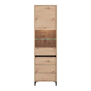 Showcase Marron 1K VS1 193 Artisan-matte black 55X40X193CM