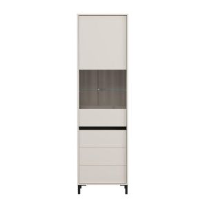 Showcase Marron 1K VS1 193 cashmere-black matte 55X40X193CM