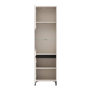 Showcase Marron 1K VS1 193 cashmere-black matte 55X40X193CM