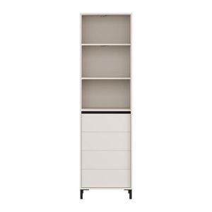 Showcase Marron 1K1V Pop 193 cashmere-black matte 55X40X193CM