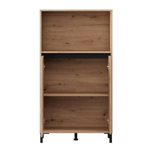 Showcase Marron 2K2V Pop 135 Artisan-matte Black 74X40X135СМ