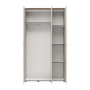 Гардероб с огледало Lambeth 3K1O H207 кашмир-артизън дъб цвят 120X54X208СМ